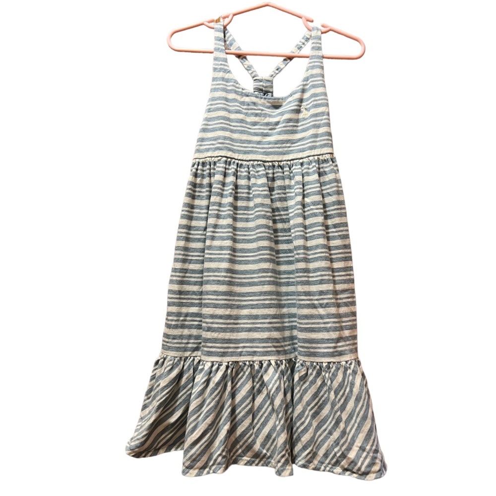 Polo by Ralph Lauren Striped Blue and Cream Kids Dress